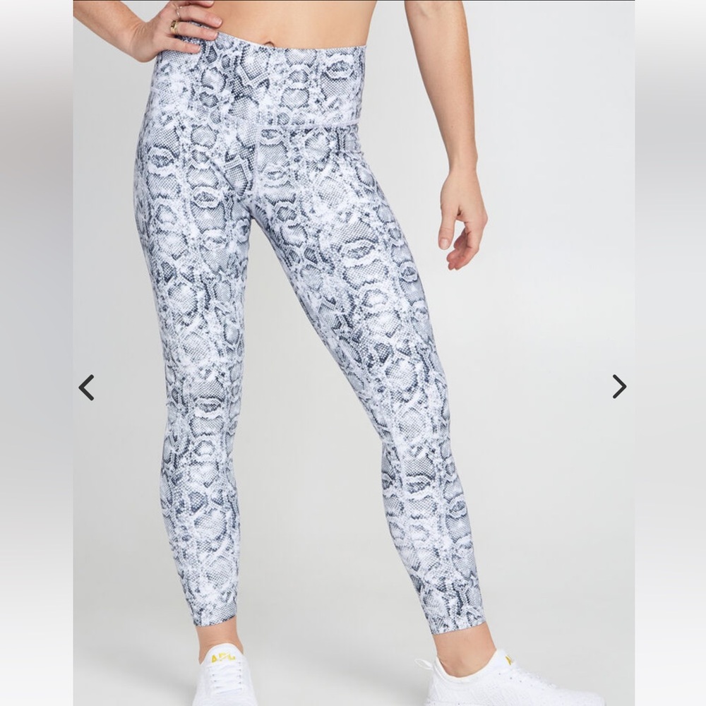 Soul Cycle snake print leggings - XS